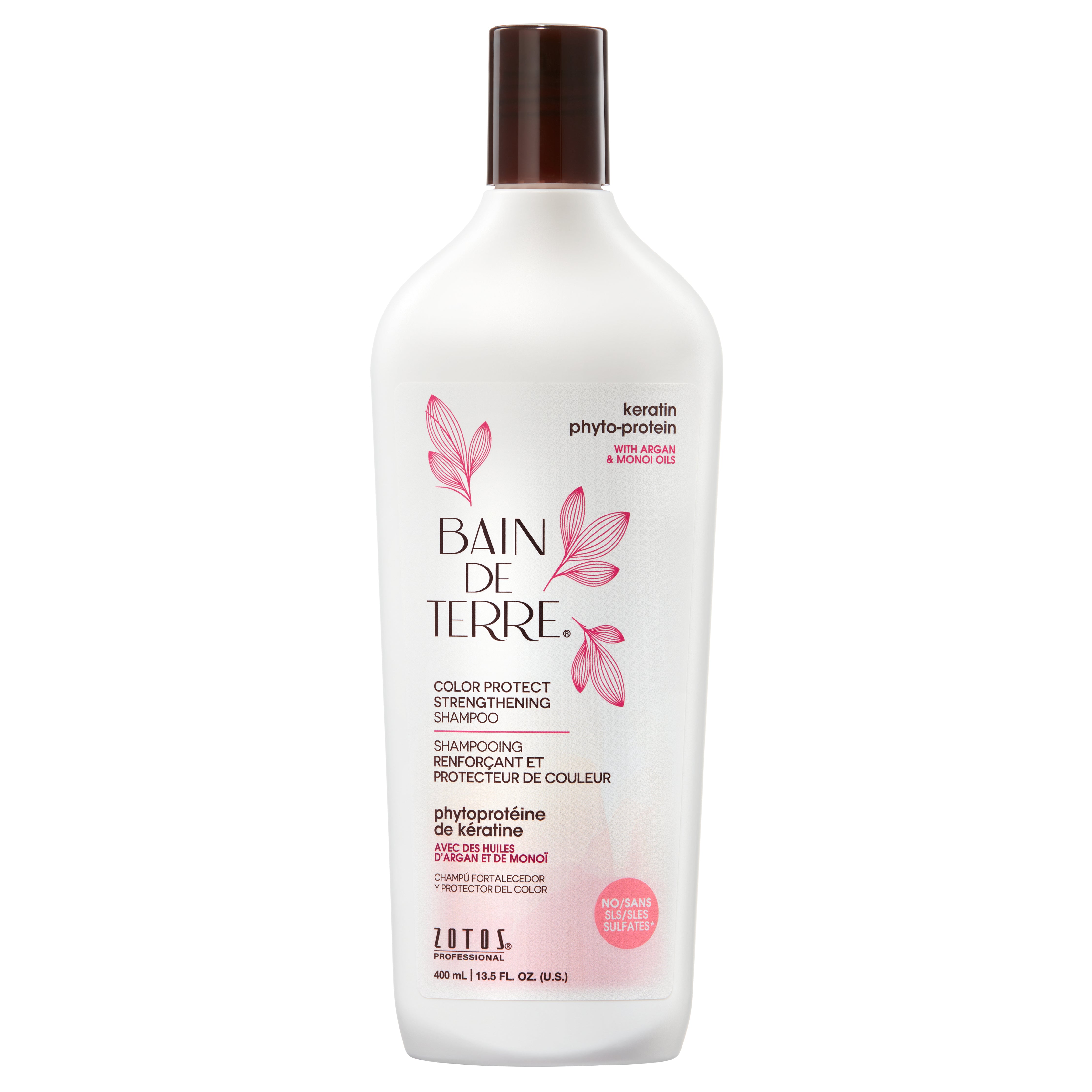 Bain de Terre® Keratin Phyto-Protein Sulfate-Free Strengthening Shampoo