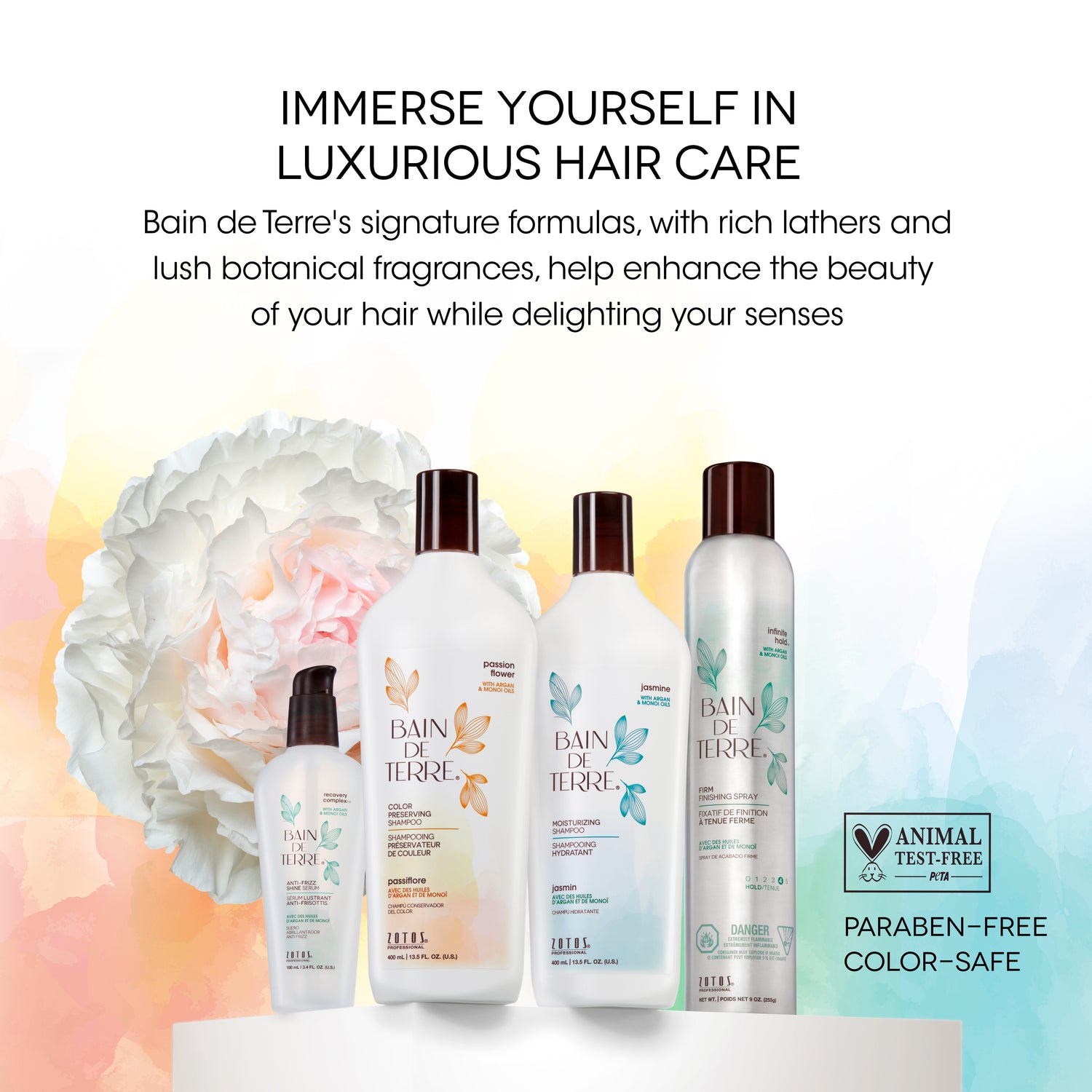 Bain de Terre® Color Preserving Shampoo, Passion Flower